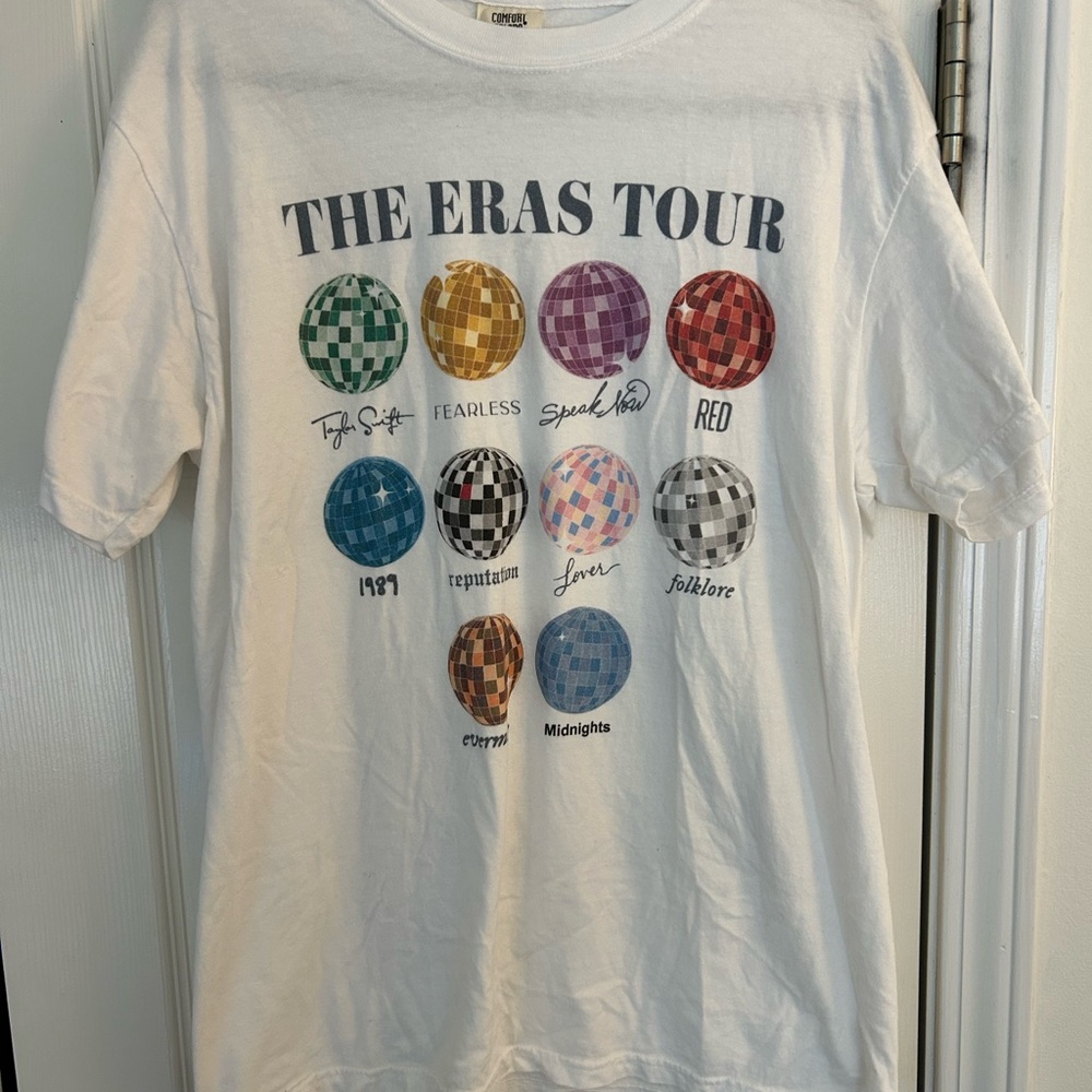 Taylor Swift eras tour disco ball shirt